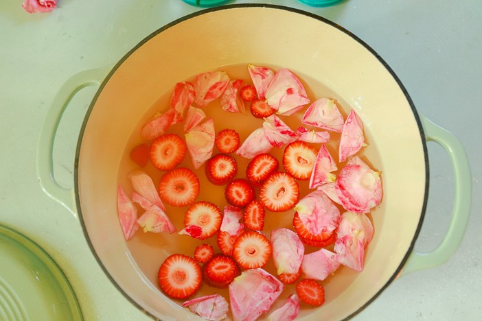 Rose and strawberries water in dutch oven-0087.jpg