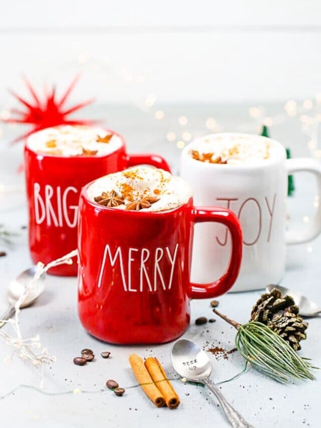 Spiced Apple Cider Latte