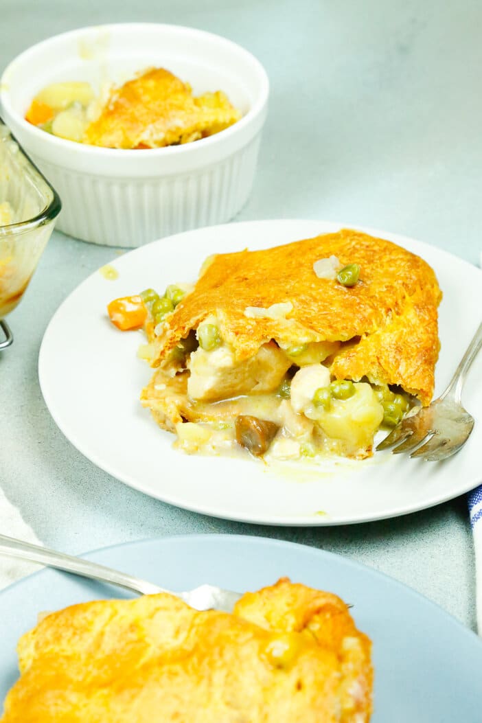 healthy chicken, chicken potpie, potpie, October, comfort food, fall