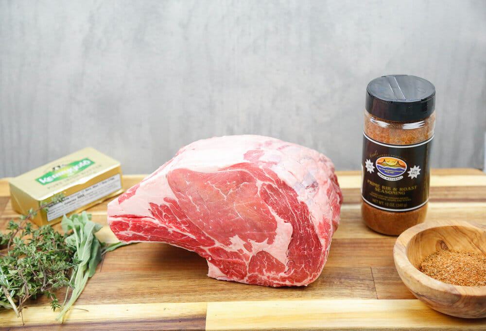Prime Rib, Easy Prime Rib, Christmas, Christmas Dinner, Meat, Butter, Meat Recipes