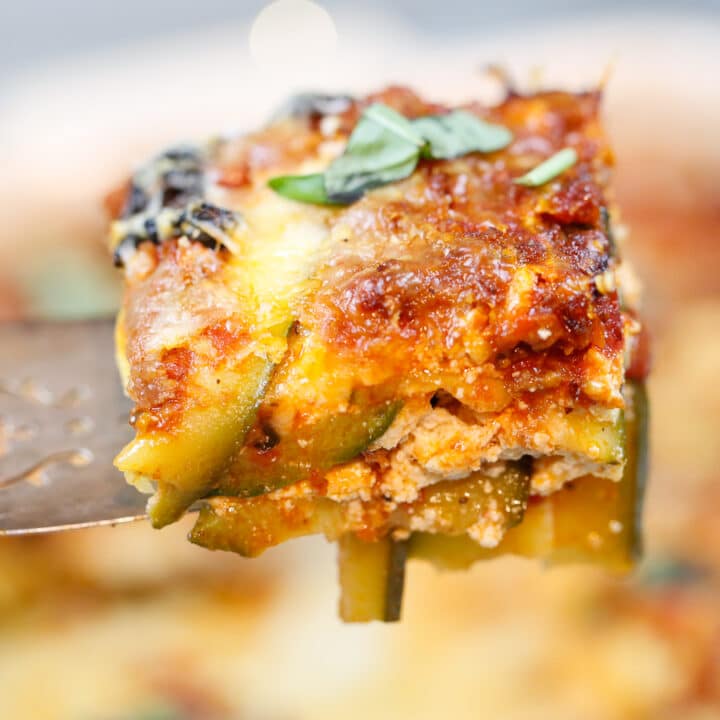 EASY LOW CARB ZUCCHINI LASAGNA Fitty Foodlicious