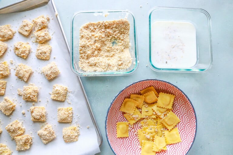 How To Make Pan Fried Ravioli Easy Pasta Recipe Fitty Foodlicious