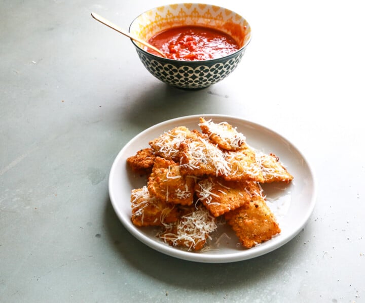 How To Make Pan Fried Ravioli Easy Pasta Recipe Fitty Foodlicious