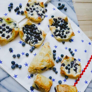 Easy Blueberry Turnovers