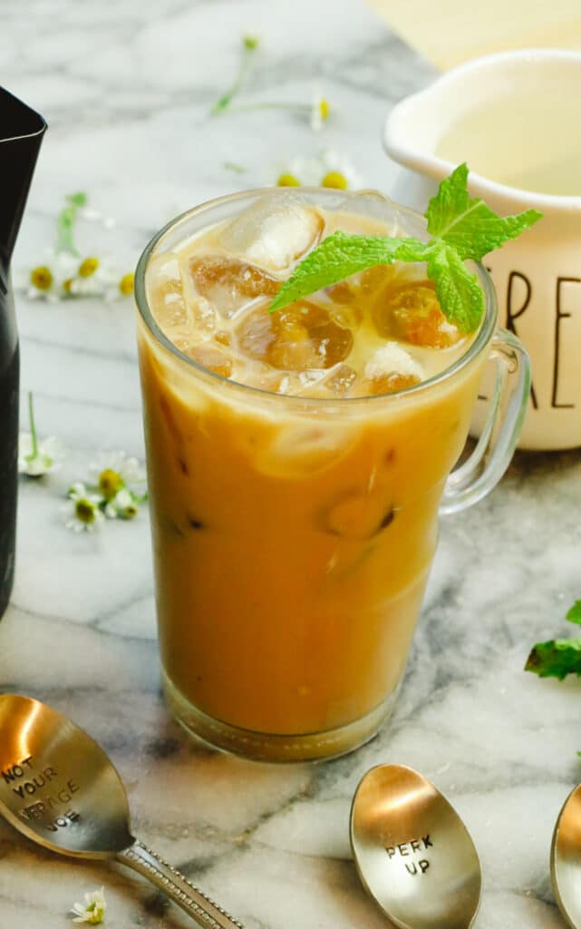 Mint Iced Coffee (Cold-Brew)