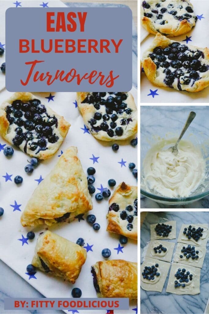Easy Blueberry Turnovers 