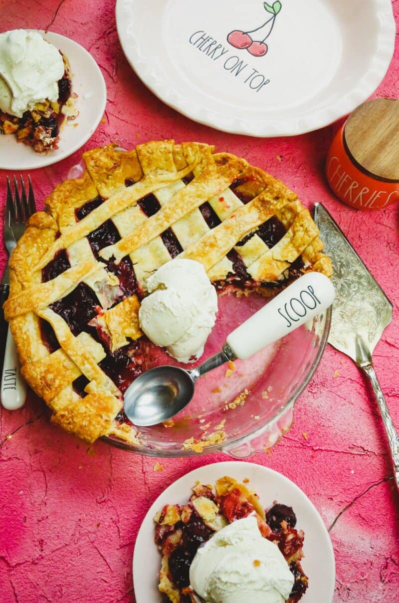 REFINED SUGAR-FREE CHERRY PIE - Fitty Foodlicious