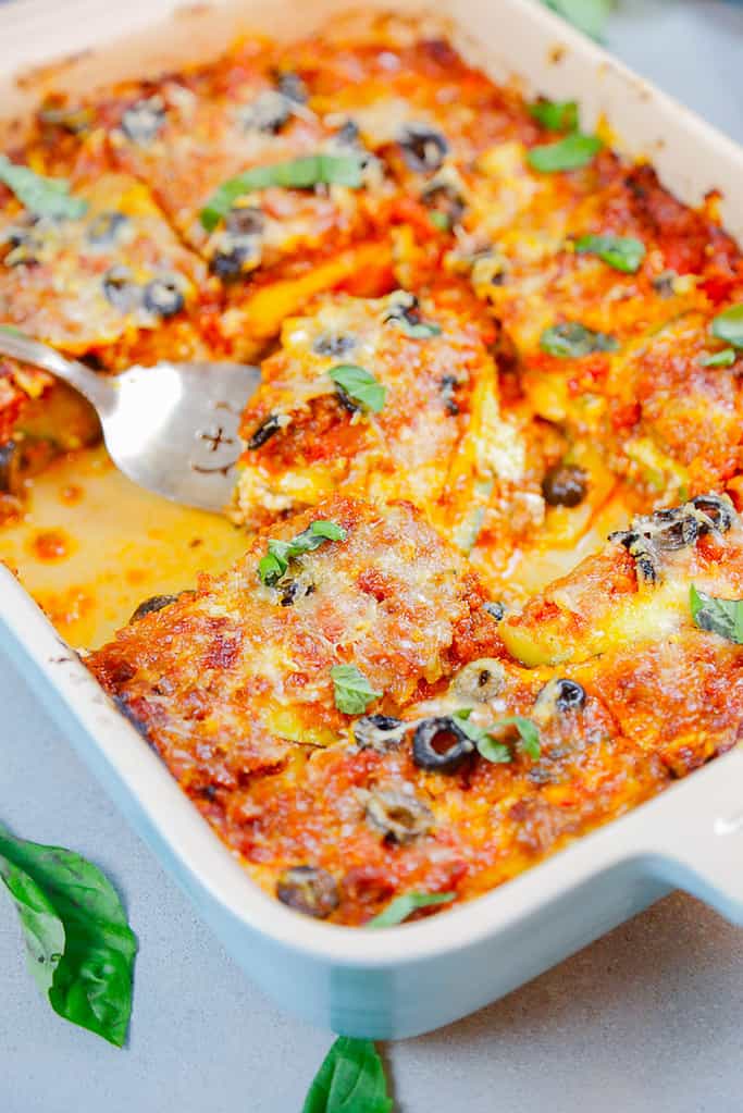 Zucchini Casserole With Ground Beef - Fitty Foodlicious