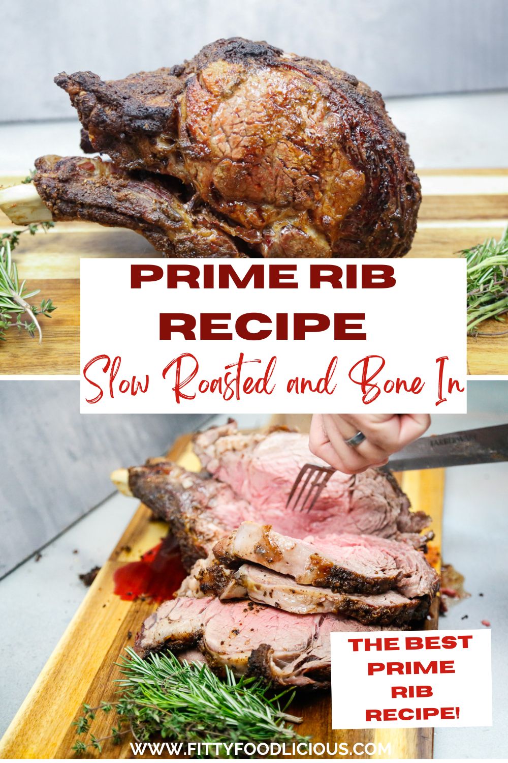 Prime Rib Recipe Slow Roast | Slow-roasted Bone-In 