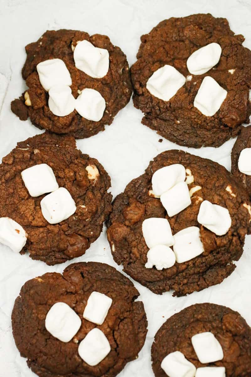 chocolate marshmallow cookies 