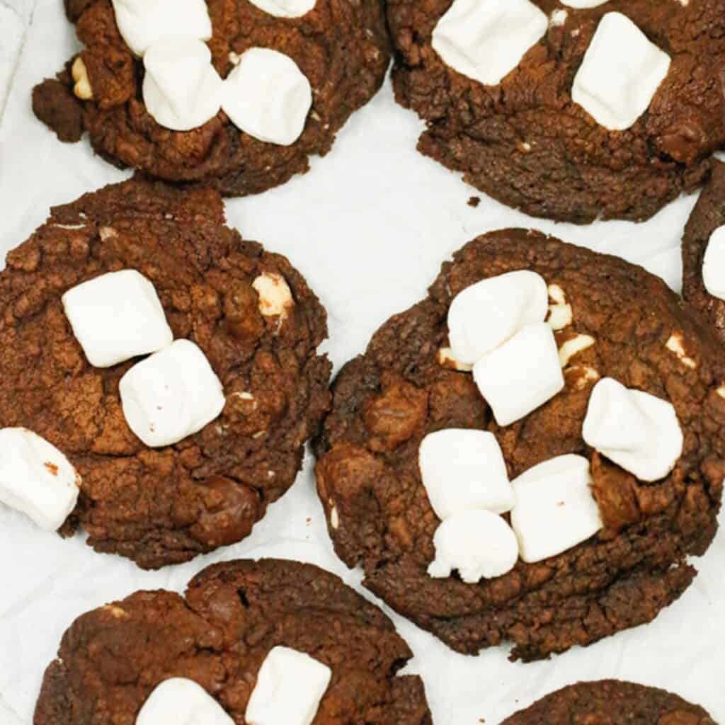Chocolate Marshmallow Cookies Fitty Foodlicious