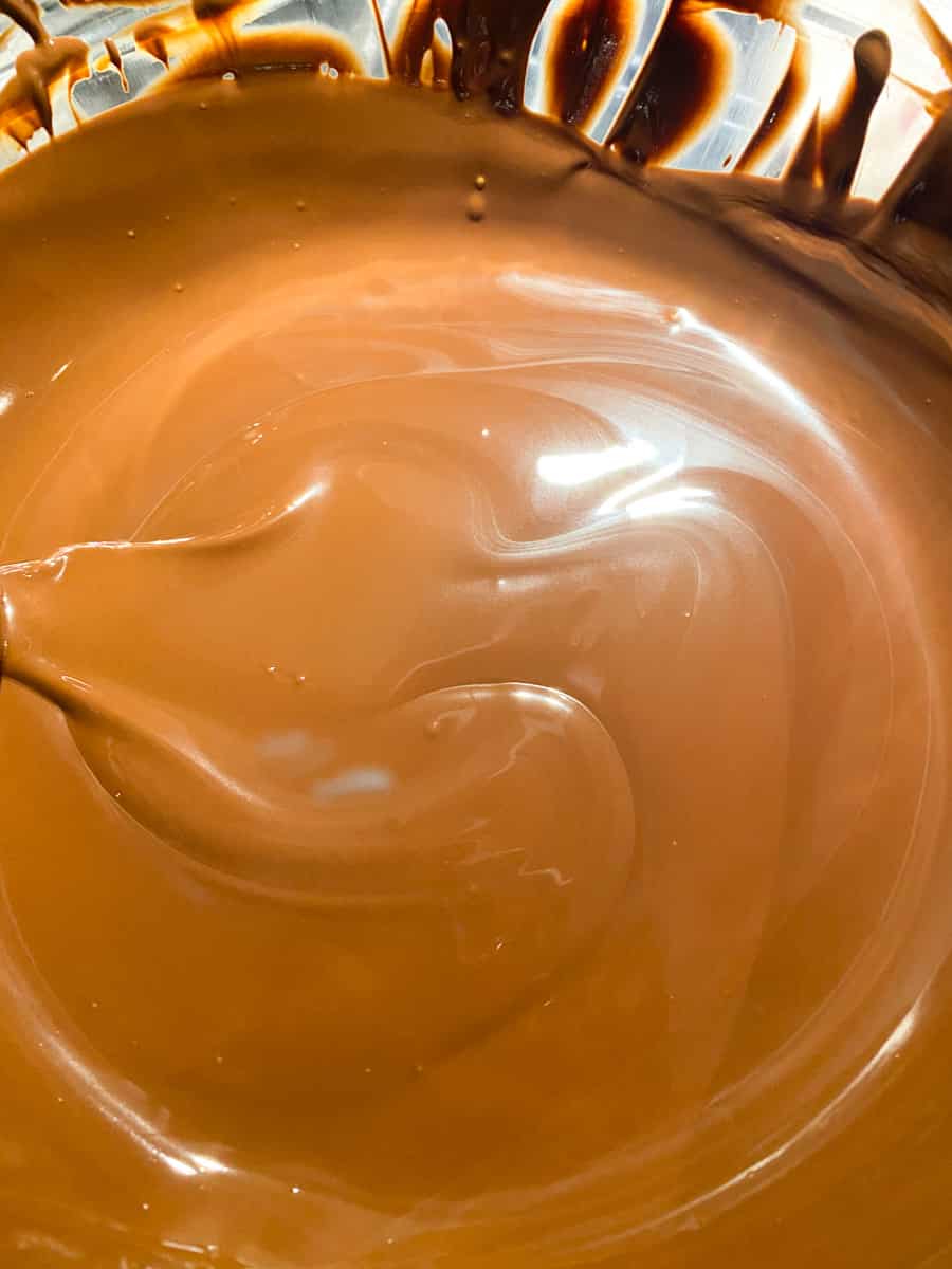 melted chocolate 
