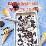 Easy Homemade Oreo Ice Cream Recipe (Cookies and Cream)