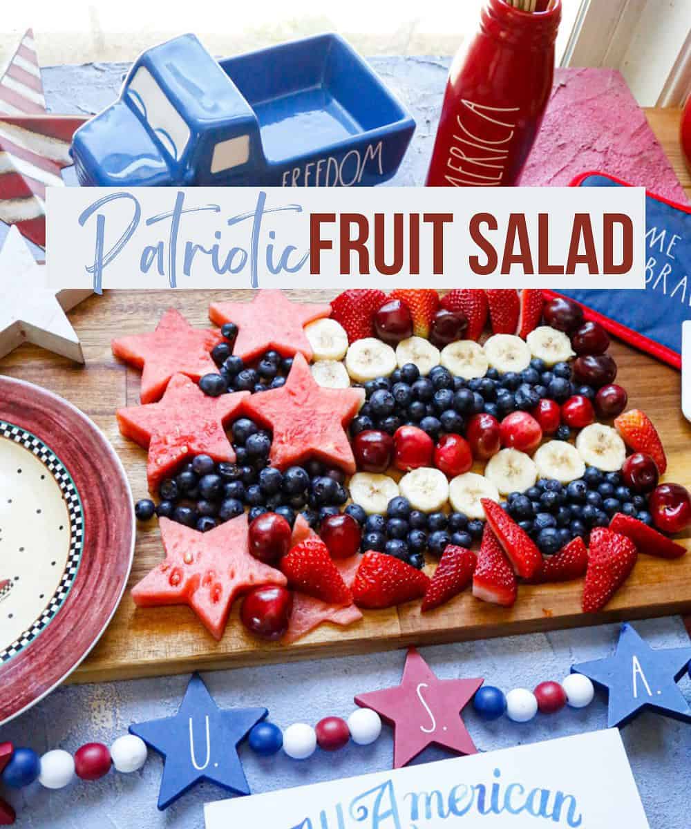 Pinterest image for patriotic fruit salad 