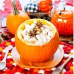 featured image for spiced pumpkin hot chocolate