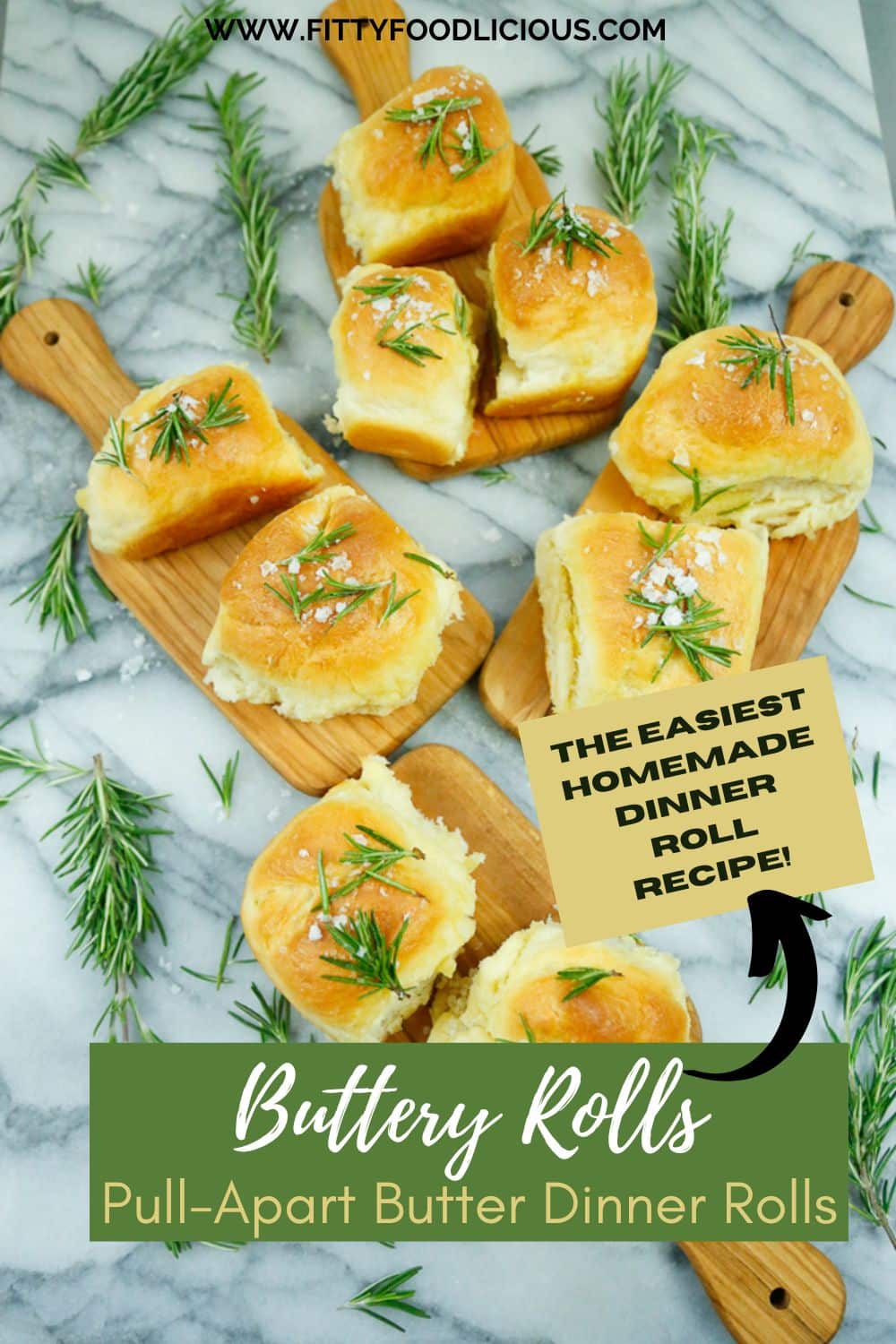 Buttery Buns | Pull-Apart Butter Dinner Rolls