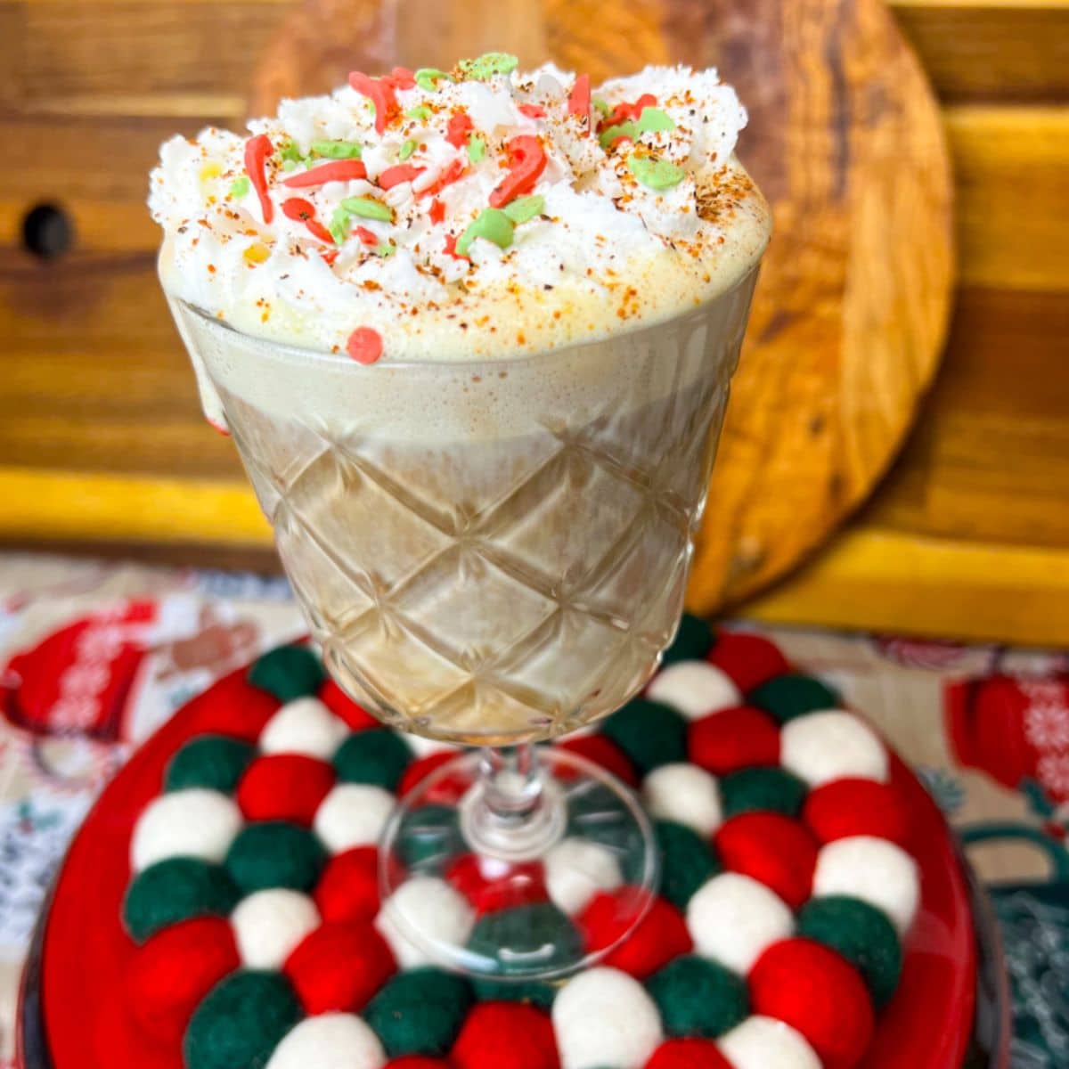 Homemade Eggnog Latte Recipe | Better than Starbucks - Fitty Foodlicious