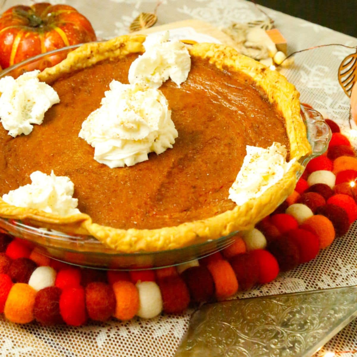 Pumpkin Pie with Maple Syrup | Best Healthy Recipe - Fitty Foodlicious