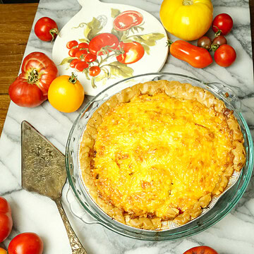 Best tomato pie Southern Tomato pie recipe savory pie dish