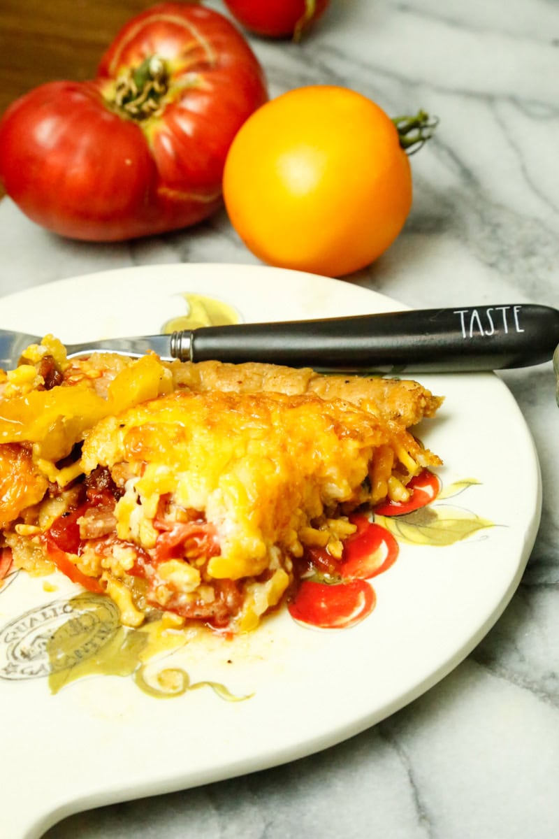 paula deen tomato pie