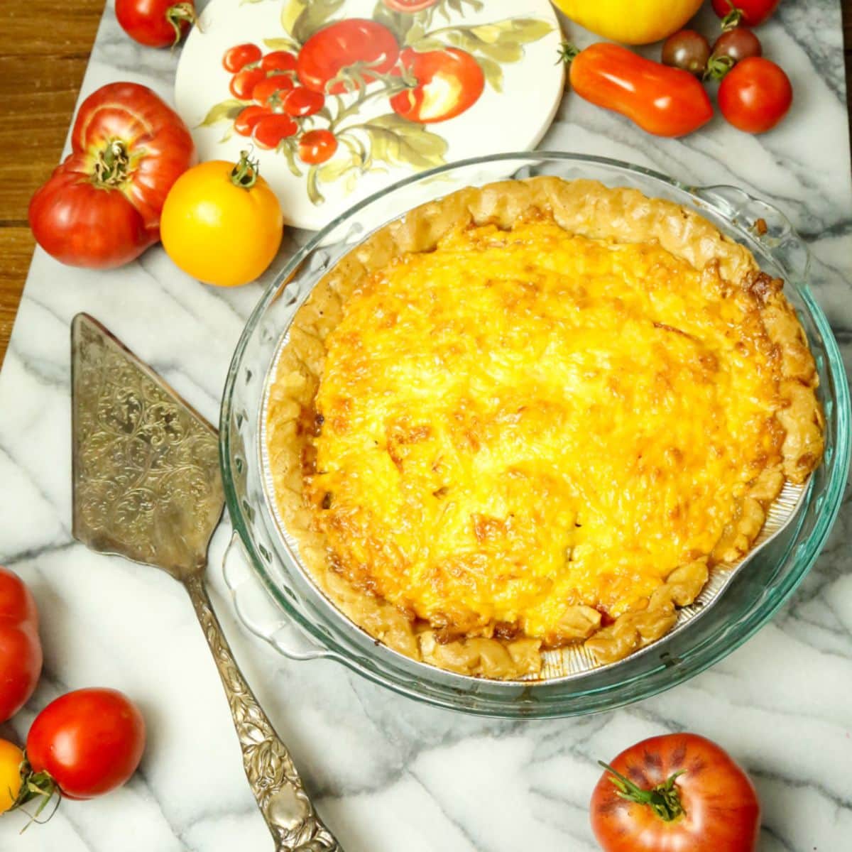 Best Tomato Pie Recipe | Easy Savory Southern Dish - Fitty Foodlicious