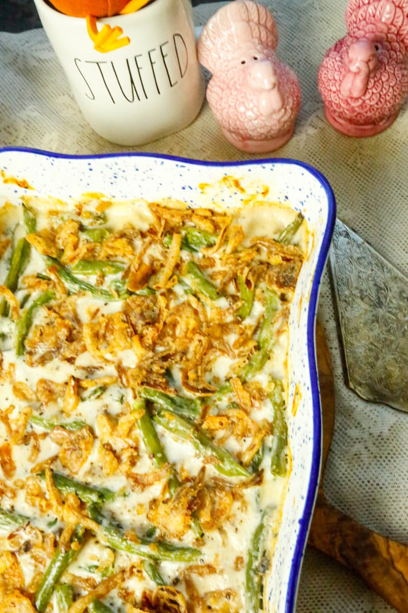 french bean casserole
green bean casseorle