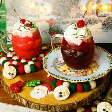 christmas shirley temple drink santa shirley temple
