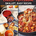 Pizza Gnocchi is a cheesy pepperoni skillet that's a perfect weeknight meal idea! Crispy, saucy, cheesy, and loaded with pepperoni—Pizza Gnocchi is the cozy one-pan dinner that tastes like your favorite pizzeria met soft, pillowy pasta dumplings. It’s quick, comforting, and gives all the pizza vibes without turning on the oven. Think pizza night… but make it a skillet bowl moment.