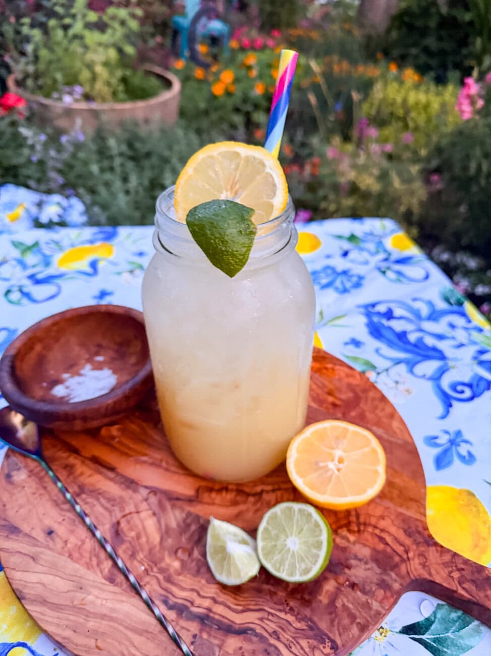 lemon lime drink homemade